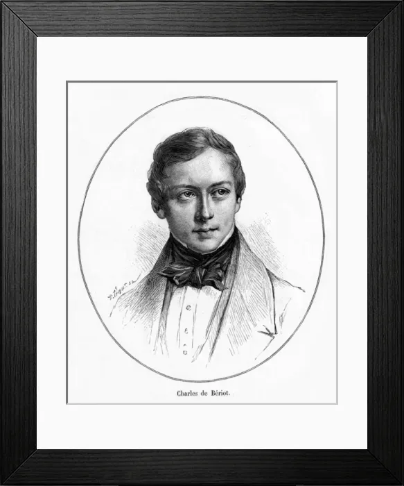 Framed Print : Charles De Beriot Framed Print : Charles De Beriot