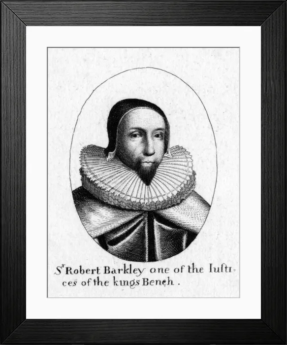 Framed Print : Sir Robert Berkeley Framed Print : Sir Robert Berkeley