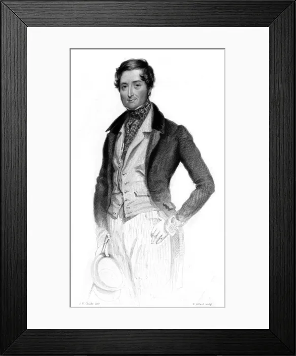 Framed Print : Charles Bindley, Writer Framed Print : Charles Bindley, Writer