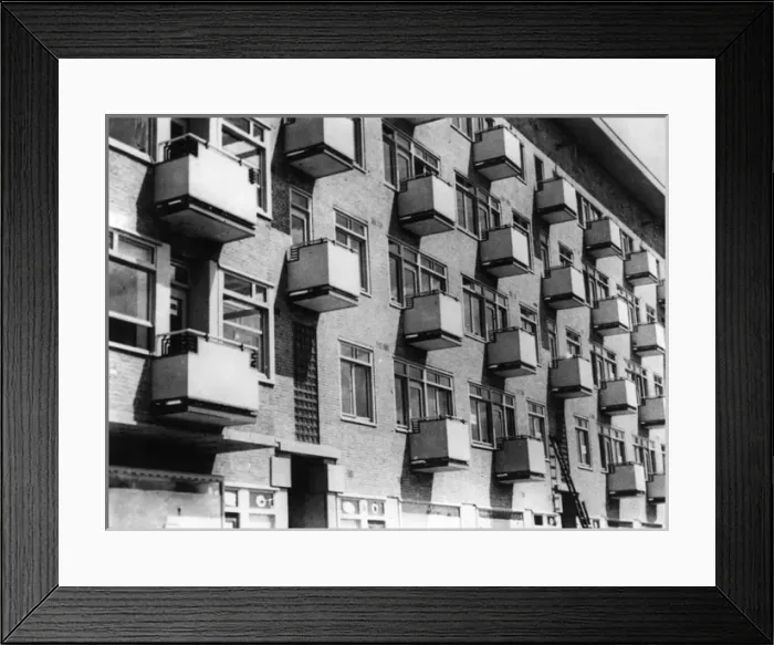Framed Print : Balconies for Babies Framed Print : Balconies for Babies