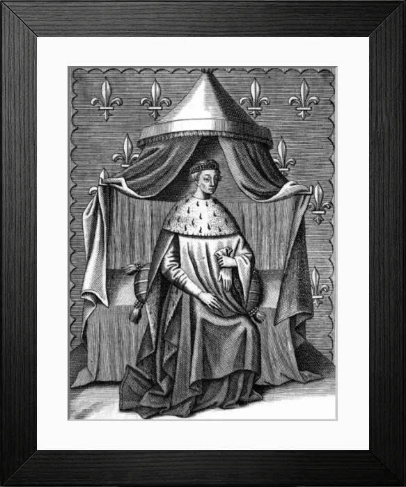 Framed Print : Charles Duc De Berri Framed Print : Charles Duc De Berri