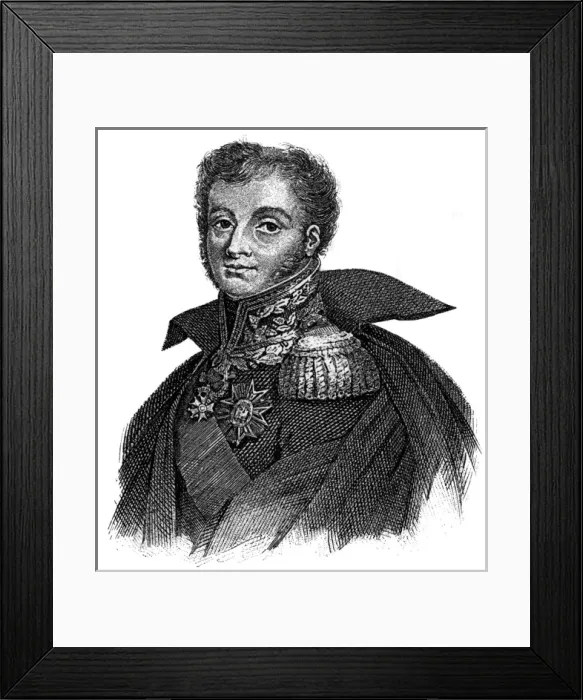 Framed Print : Henri Comte Bertrand Framed Print : Henri Comte Bertrand