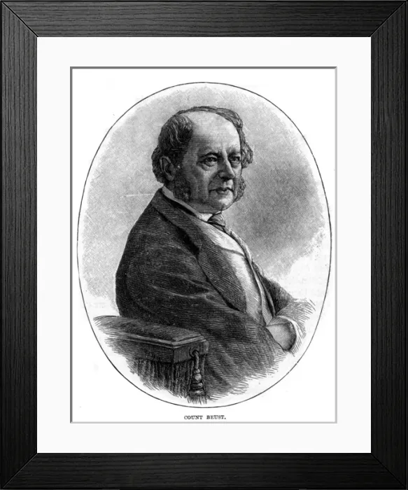 Framed Print : Friedrich Von Beust Framed Print : Friedrich Von Beust