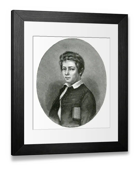 Framed Print : Bismarck at Age 13 Framed Print : Bismarck at Age 13