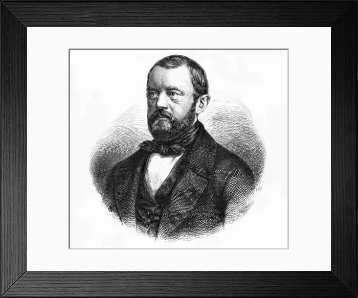 Framed Print : Bismarck 1847 Framed Print : Bismarck 1847