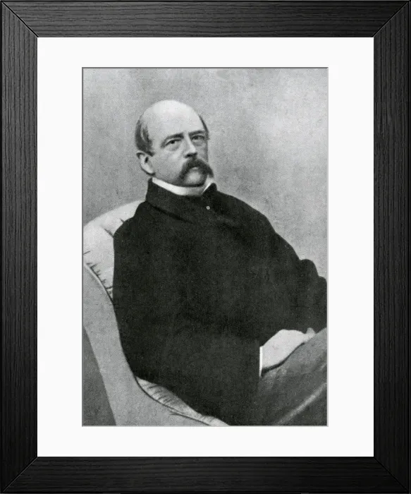 Framed Print : Bismarck 1870S Framed Print : Bismarck 1870S