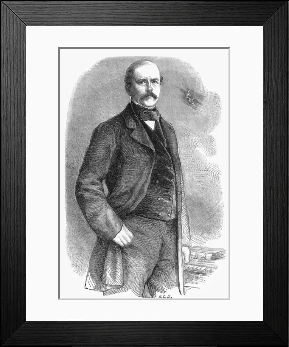 Framed Print : Bismarck 1863 Framed Print : Bismarck 1863