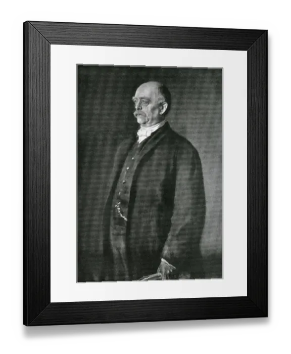 Framed Print : Bismarck in 1884 Framed Print : Bismarck in 1884