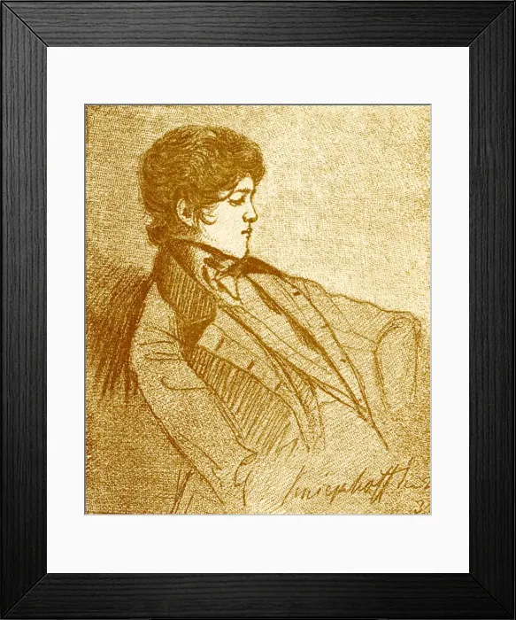 Framed Print : Bismarck at Age 19 Framed Print : Bismarck at Age 19