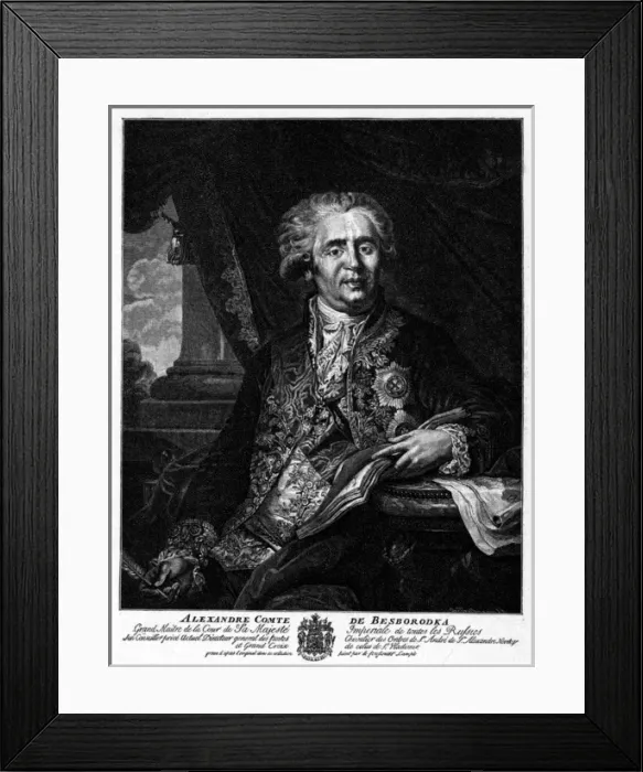 Framed Print : Alex Count Bezborodko Framed Print : Alex Count Bezborodko