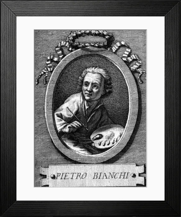 Framed Print : Pietro Bianchi, Artist Framed Print : Pietro Bianchi, Artist
