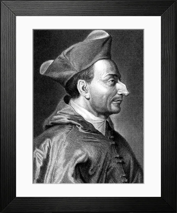 Framed Print : Carlo Borromeo in Cap Framed Print : Carlo Borromeo in Cap