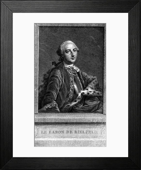 Framed Print : Jacob Fr. V Bielefeld Framed Print : Jacob Fr. V Bielefeld