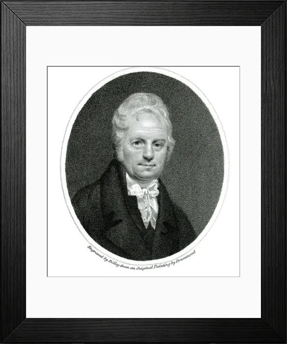 Framed Print : Edward Bird, Artist Framed Print : Edward Bird, Artist