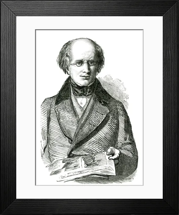 Framed Print : John Black, Economist Framed Print : John Black, Economist