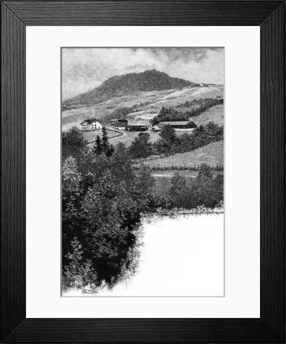 Framed Print : Bjornsons Home Framed Print : Bjornsons Home