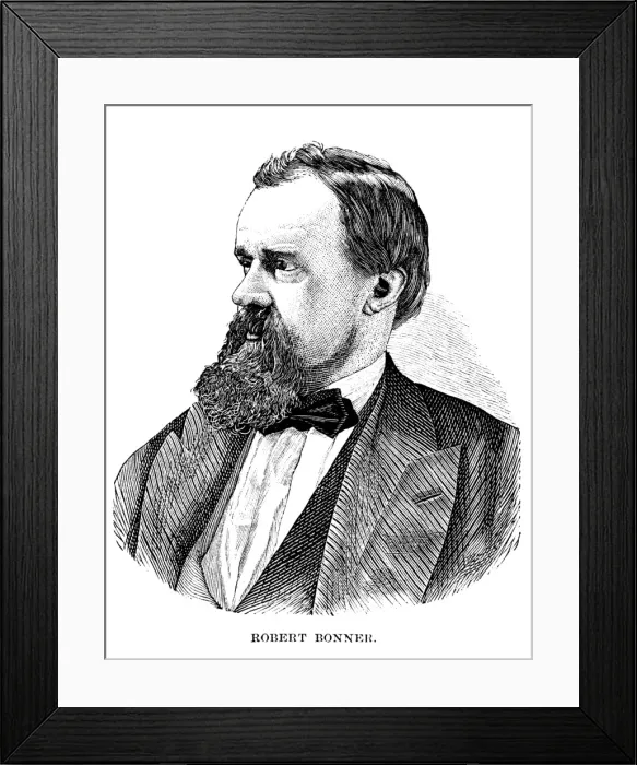 Framed Print : Robert Bonner, Newsman Framed Print : Robert Bonner, Newsman