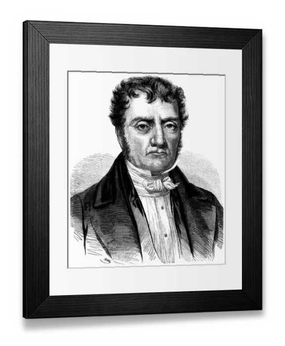 Framed Print : Aime J G Bonpland Framed Print : Aime J G Bonpland