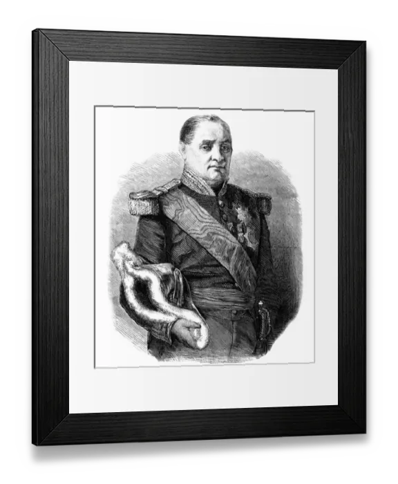 Framed Print : Jerome Bonaparte 1850S Framed Print : Jerome Bonaparte 1850S