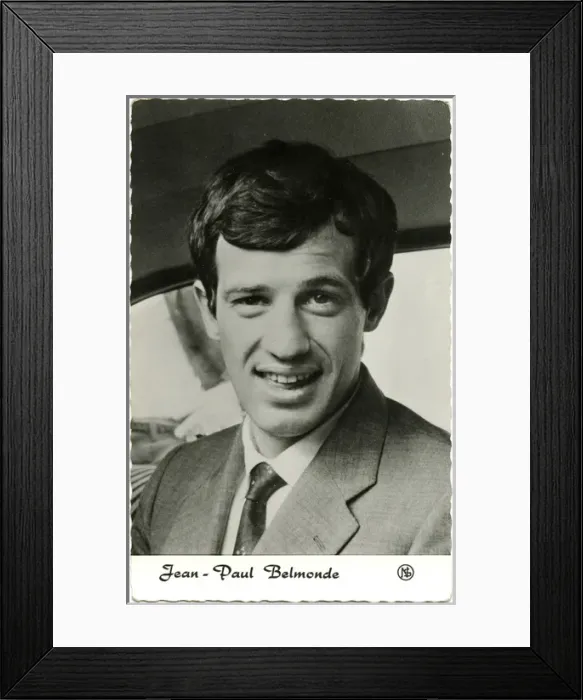 Framed Print : Jean-Paul Belmondo Framed Print : Jean-Paul Belmondo