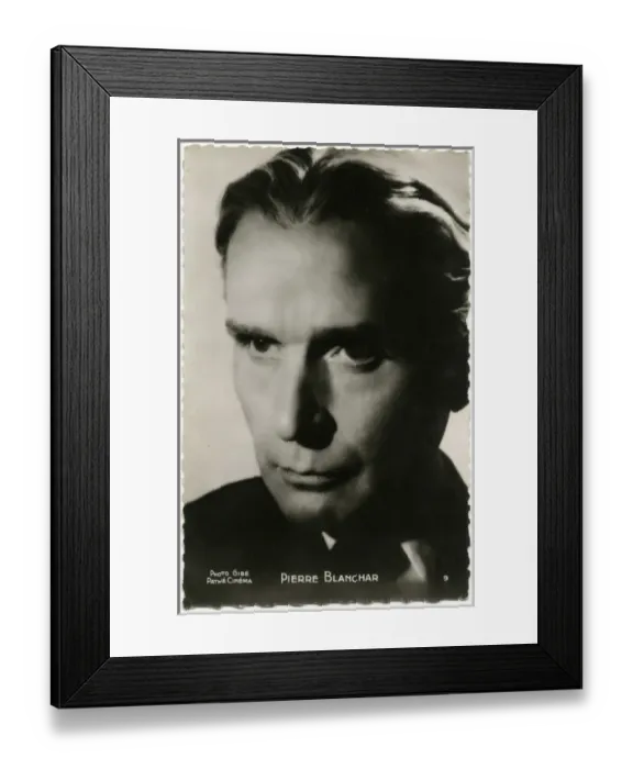 Framed Print : Pierre Blanchar Framed Print : Pierre Blanchar