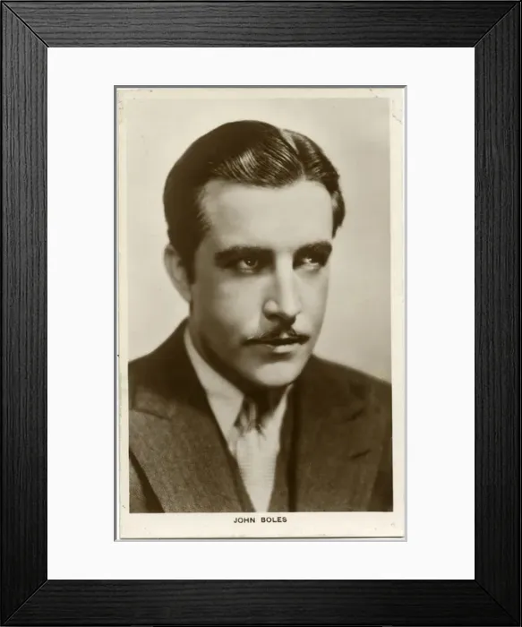 Framed Print : John Boles Framed Print : John Boles