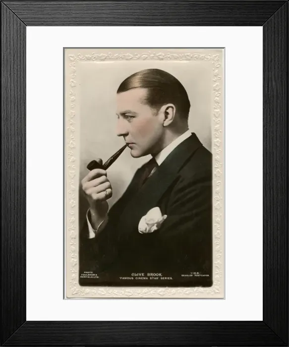Framed Print : Clive Brook Framed Print : Clive Brook