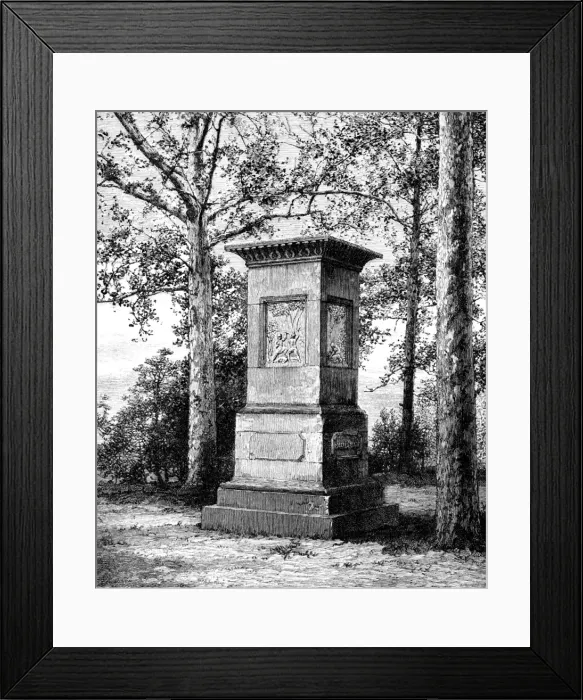 Framed Print : Daniel Boones Grave Framed Print : Daniel Boones Grave