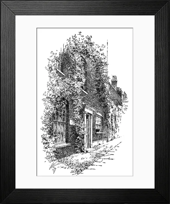 Framed Print : Borrows Workplace Framed Print : Borrows Workplace