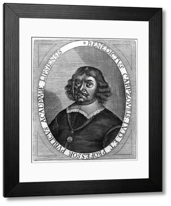 Framed Print : Benedikt Carpzov Framed Print : Benedikt Carpzov
