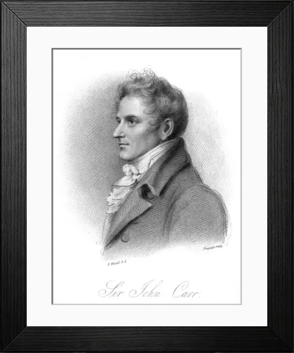 Framed Print : Sir John Carr - 2 Framed Print : Sir John Carr - 2
