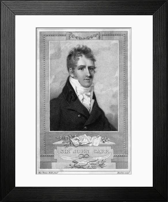 Framed Print : Sir John Carr - 1 Framed Print : Sir John Carr - 1