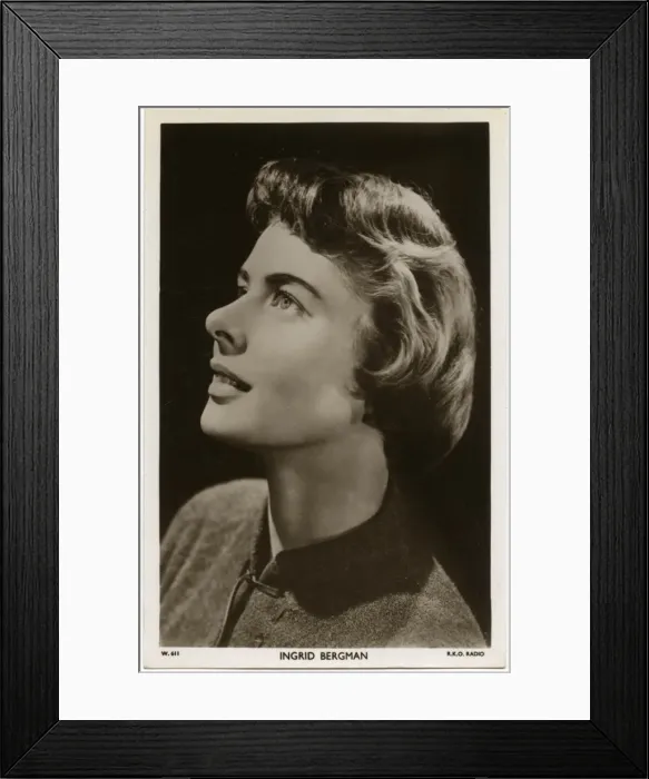Framed Print : Ingrid Bergman Framed Print : Ingrid Bergman