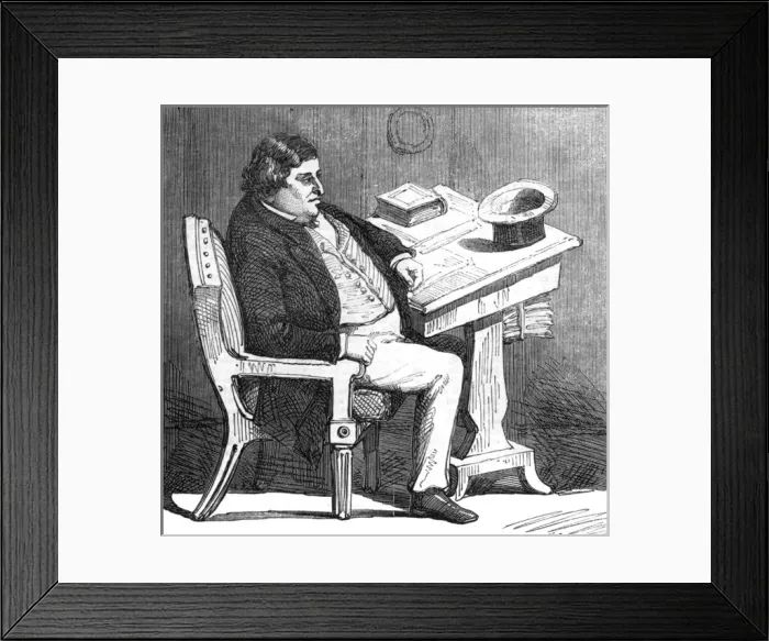 Framed Print : Lewis Cass - 4 Framed Print : Lewis Cass - 4