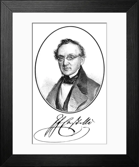 Framed Print : Ignaz Friedrich Castelli Framed Print : Ignaz Friedrich Castelli