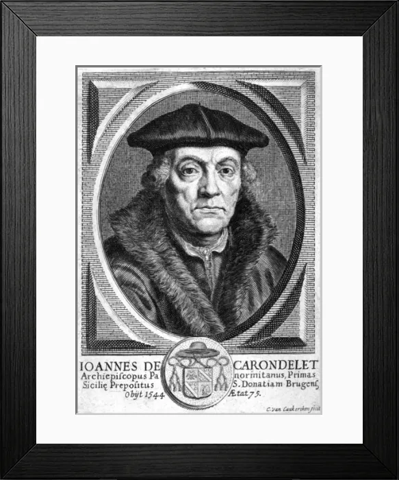 Framed Print : Jean De Carondelet (Yng) Framed Print : Jean De Carondelet (Yng)