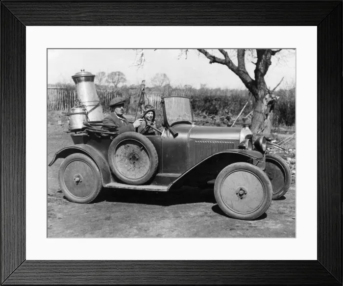 Framed Print : Taking Milk Home Framed Print : Taking Milk Home