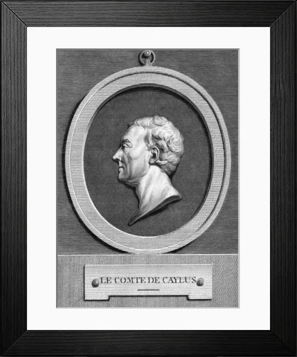 Framed Print : Anne Claude De Caylus Framed Print : Anne Claude De Caylus