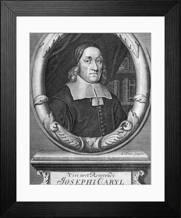Framed Print : Joseph Caryl, Churchman