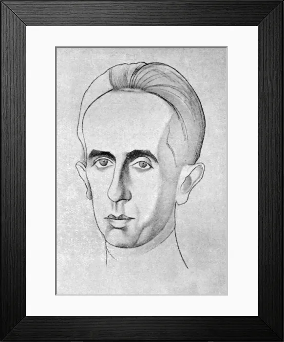 Framed Print : Alfredo Casella Framed Print : Alfredo Casella