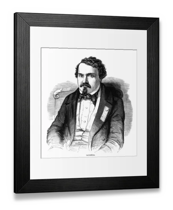 Framed Print : Marc Caussidiere Framed Print : Marc Caussidiere