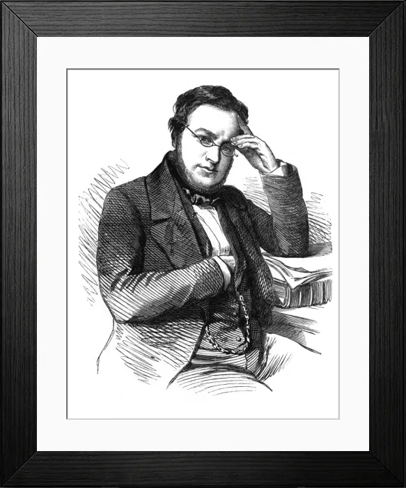 Framed Print : Cavour in 1855 Framed Print : Cavour in 1855