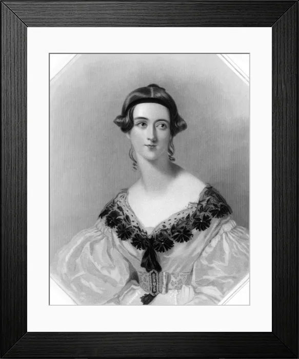 Framed Print : Louisa Lady Cavendish Framed Print : Louisa Lady Cavendish