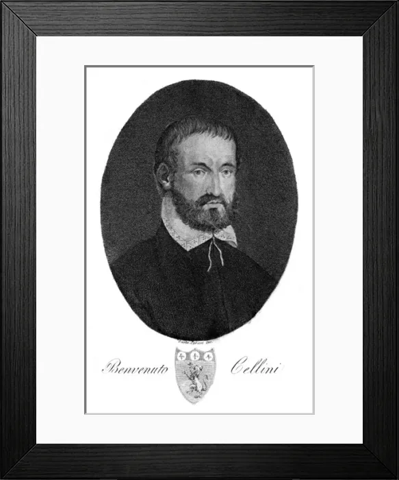 Framed Print : Benvenuto Cellini - 2 Framed Print : Benvenuto Cellini - 2