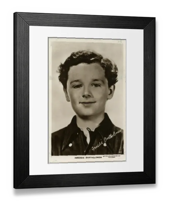 Framed Print : Freddie Bartholomew Framed Print : Freddie Bartholomew