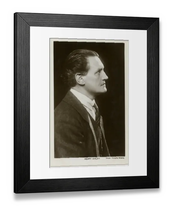Framed Print : Henry Ainley Framed Print : Henry Ainley