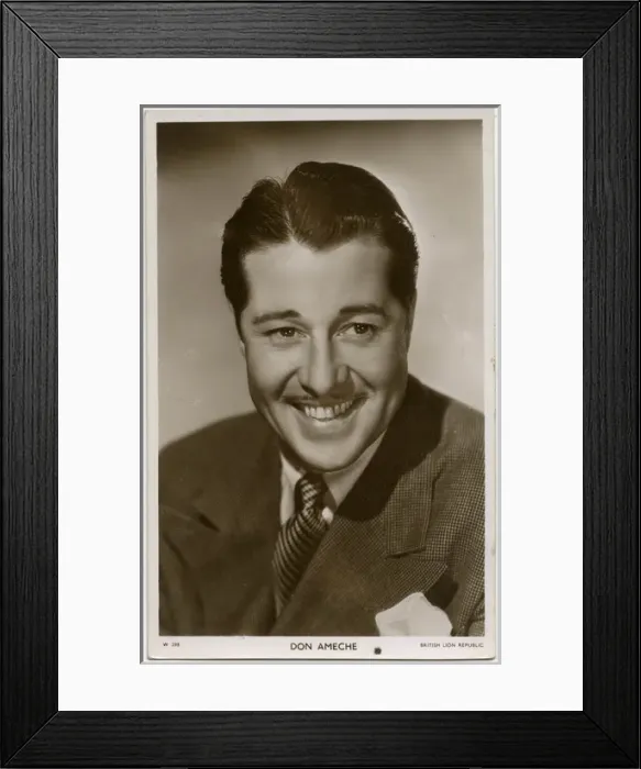 Framed Print : Don Ameche Framed Print : Don Ameche