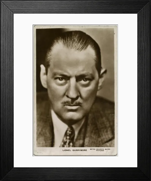 Framed Print : Lionel Barrymore Framed Print : Lionel Barrymore