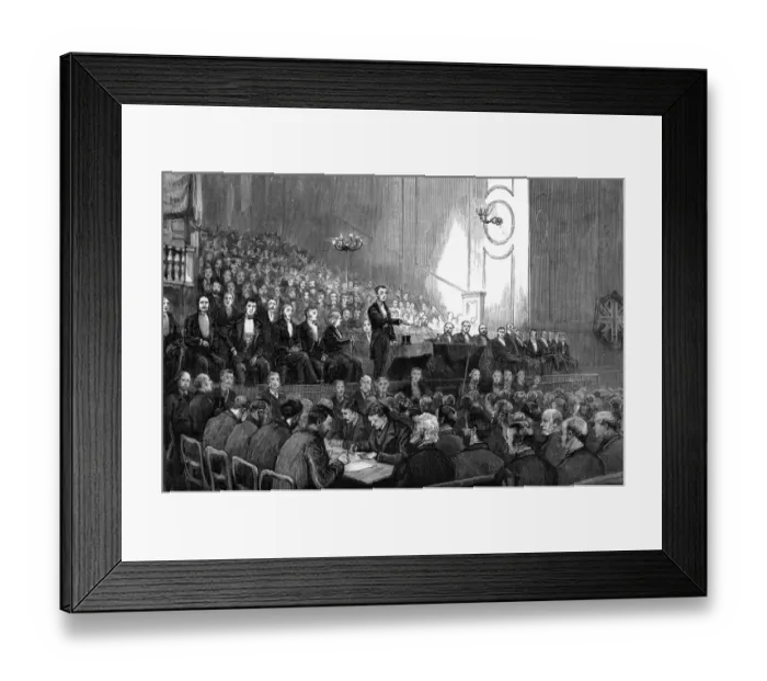 Framed Print : Jos Chamberlain Speaks Framed Print : Jos Chamberlain Speaks