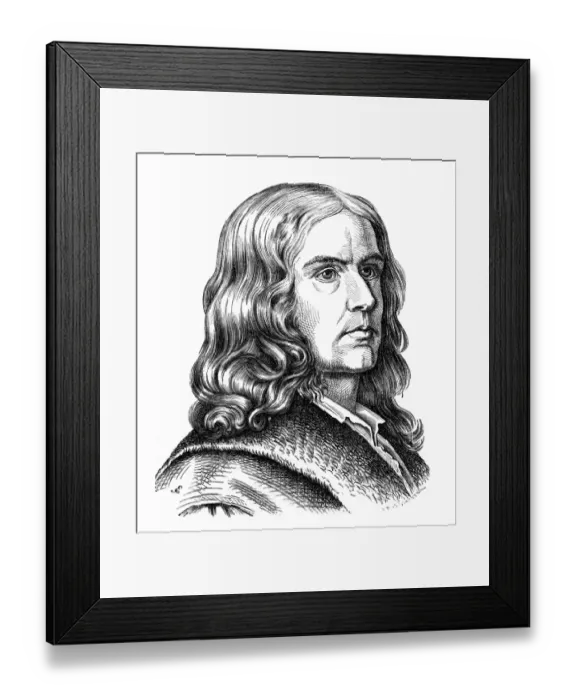 Framed Print : Adelbert Chamisso - 3 Framed Print : Adelbert Chamisso - 3